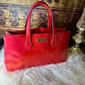 Louis Vuitton Wilshire Handbag Monogram Vernis VALENTINES DAY BAG